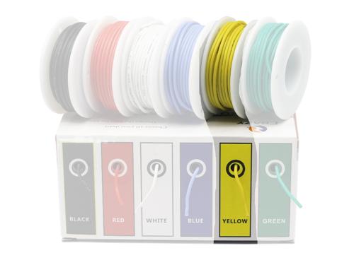 AWG26 CBAZY Yellow Silicone Wire 1m [CBZ-SW-26-YL]